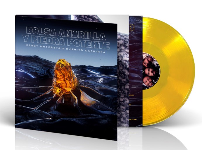 BOLSA AMARILLA Y PIEDRA POTENTE (COLOR AMARILLO TRANSPARENTE)